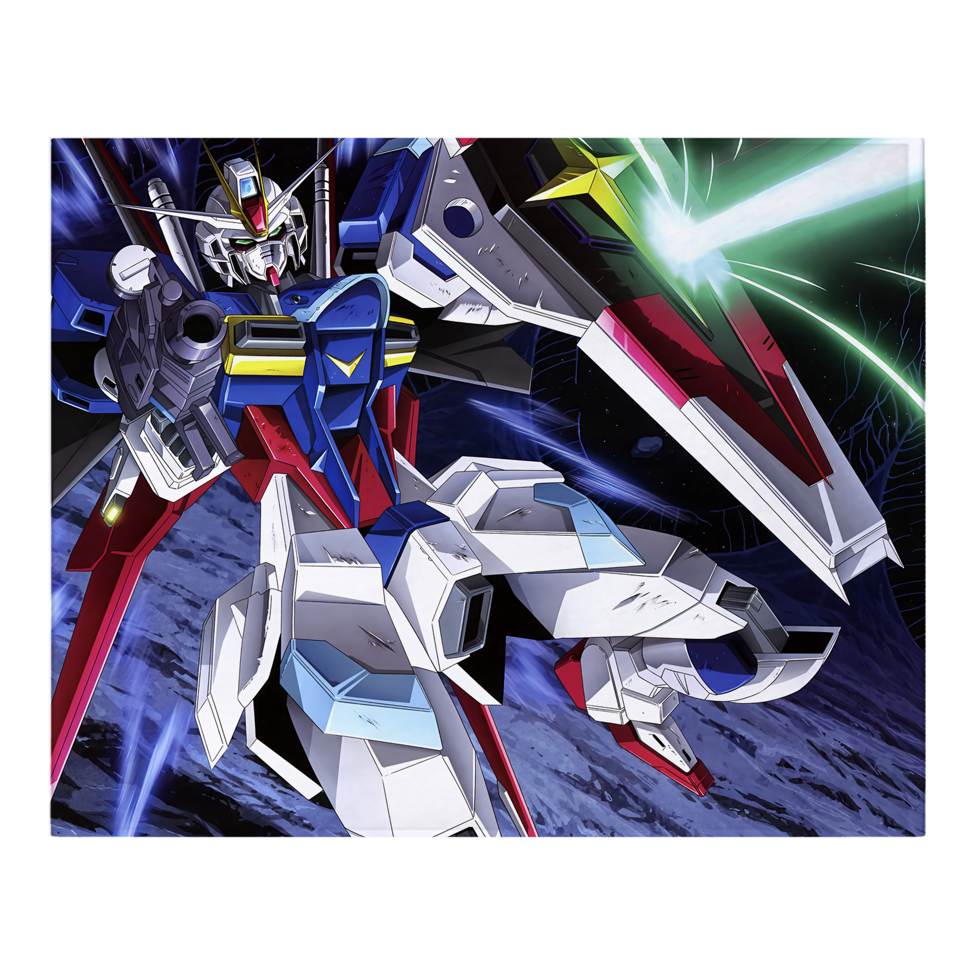 （画像用） 機動戦士ガンダム Mobile Suit Gundam フランネルブランケット・多サイズ対応（横型）