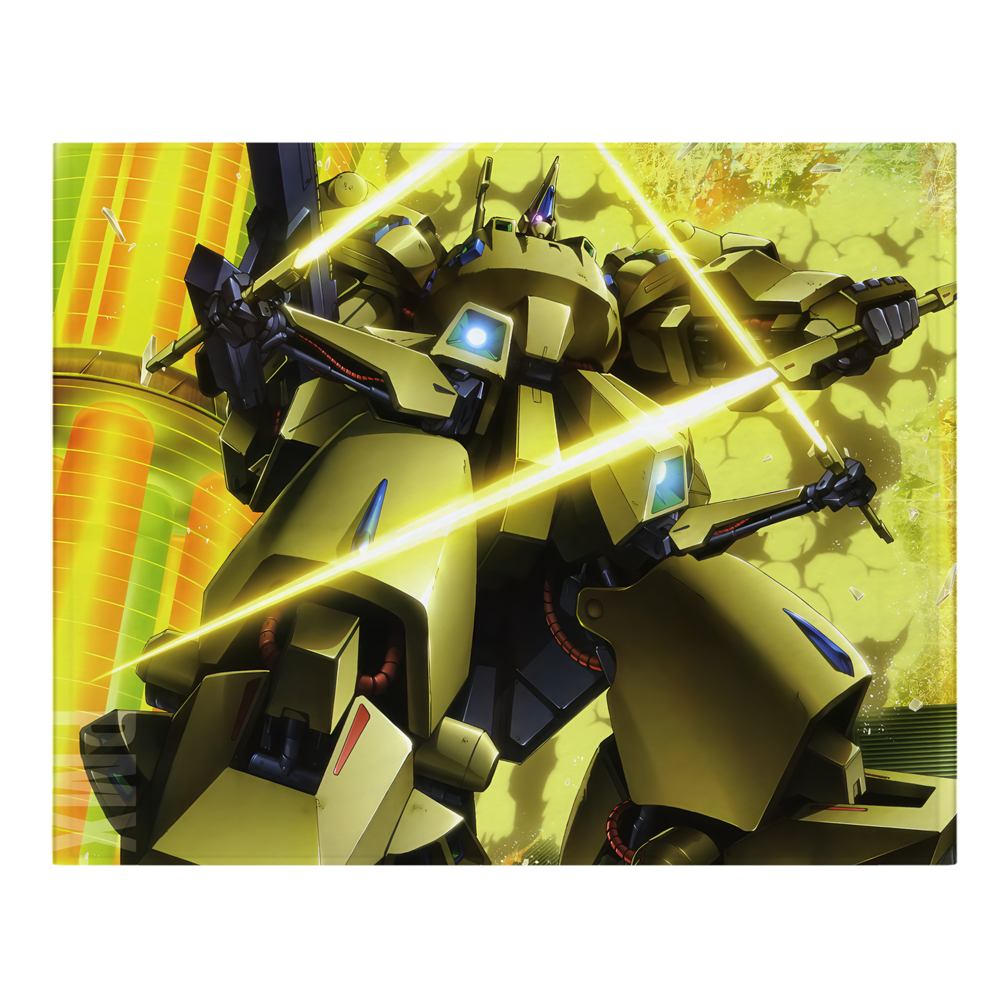 （画像用） 機動戦士ガンダム Mobile Suit Gundam フランネルブランケット・多サイズ対応（横型）