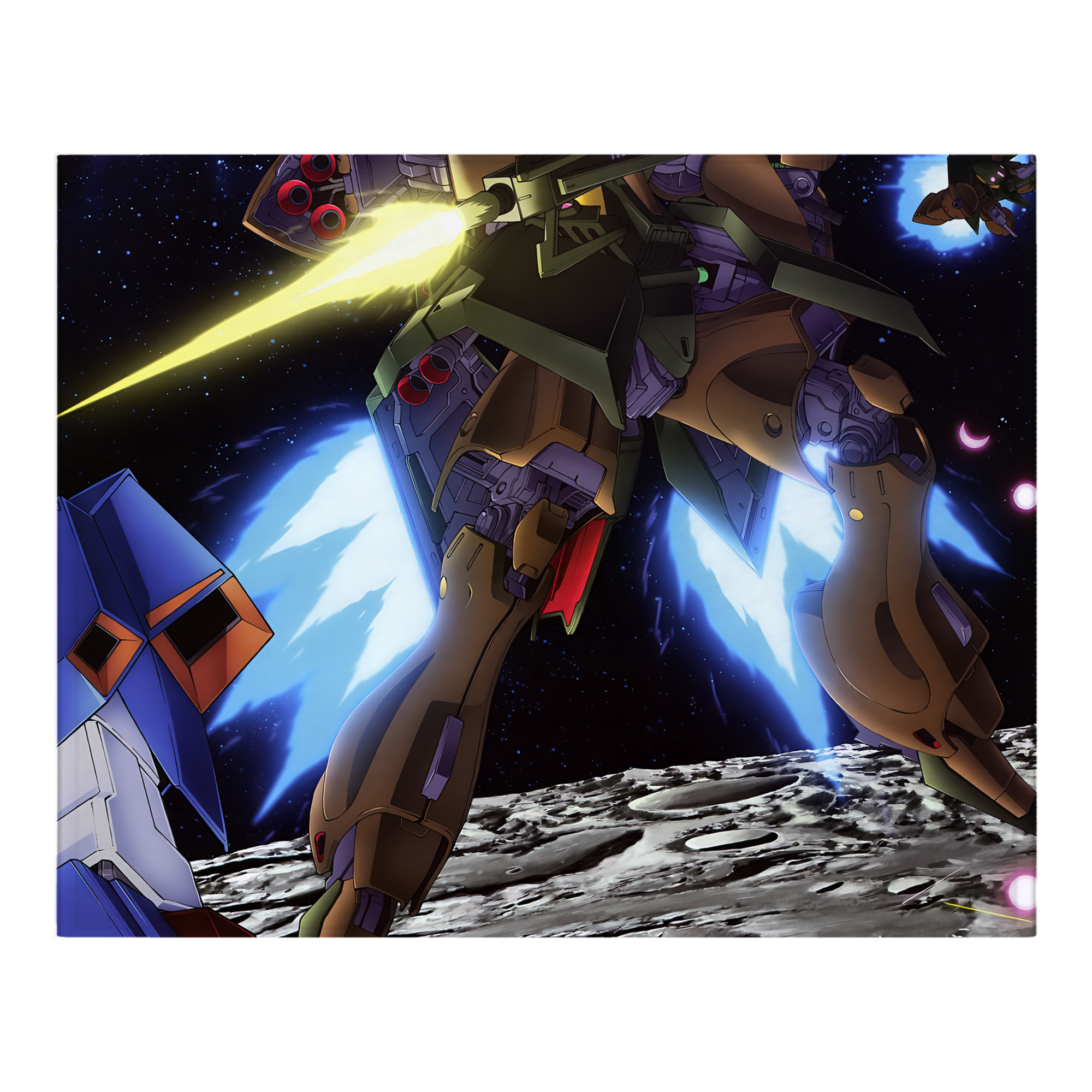 （画像用） 機動戦士ガンダム Mobile Suit Gundam フランネルブランケット・多サイズ対応（横型）