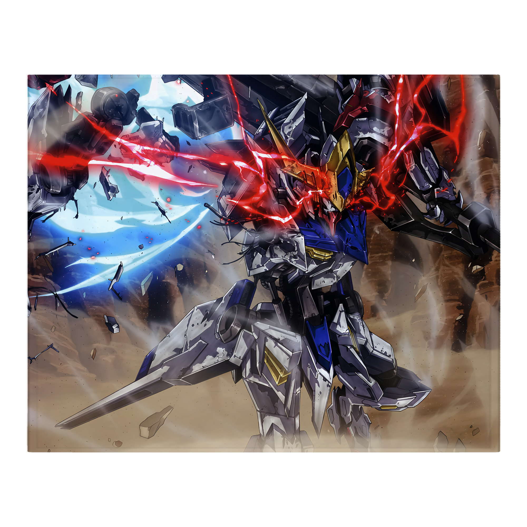 （画像用） 機動戦士ガンダム Mobile Suit Gundam フランネルブランケット・多サイズ対応（横型）