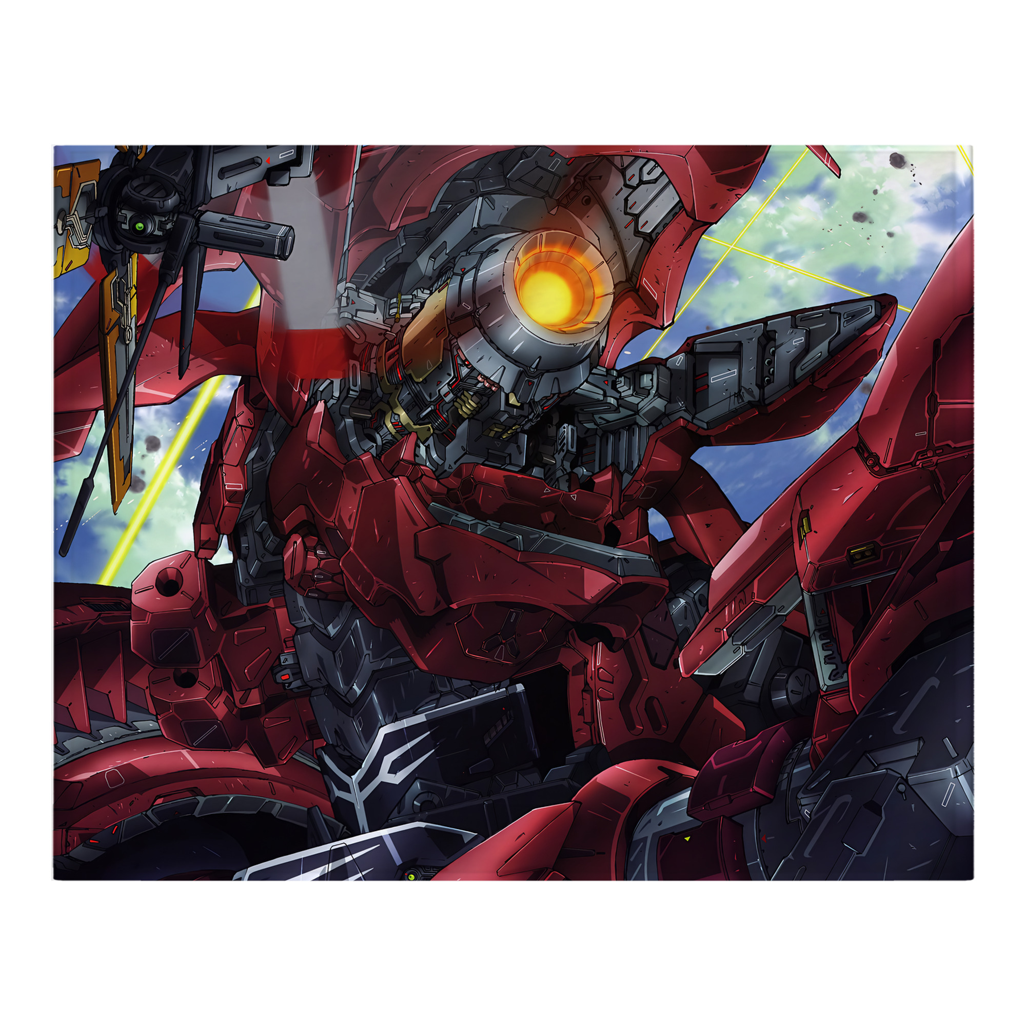 （画像用） 機動戦士ガンダム Mobile Suit Gundam フランネルブランケット・多サイズ対応（横型）