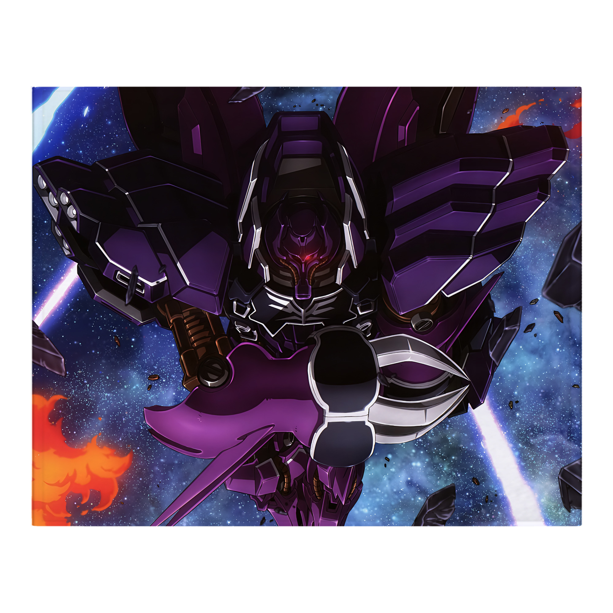 （画像用） 機動戦士ガンダム Mobile Suit Gundam フランネルブランケット・多サイズ対応（横型）