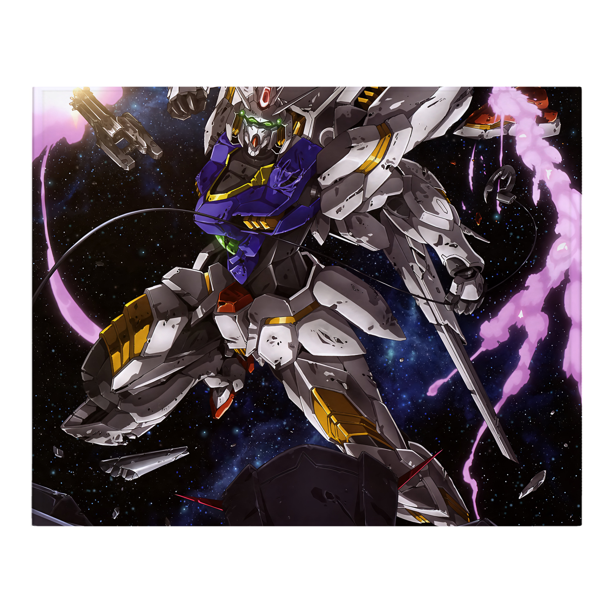 （画像用） 機動戦士ガンダム Mobile Suit Gundam フランネルブランケット・多サイズ対応（横型）