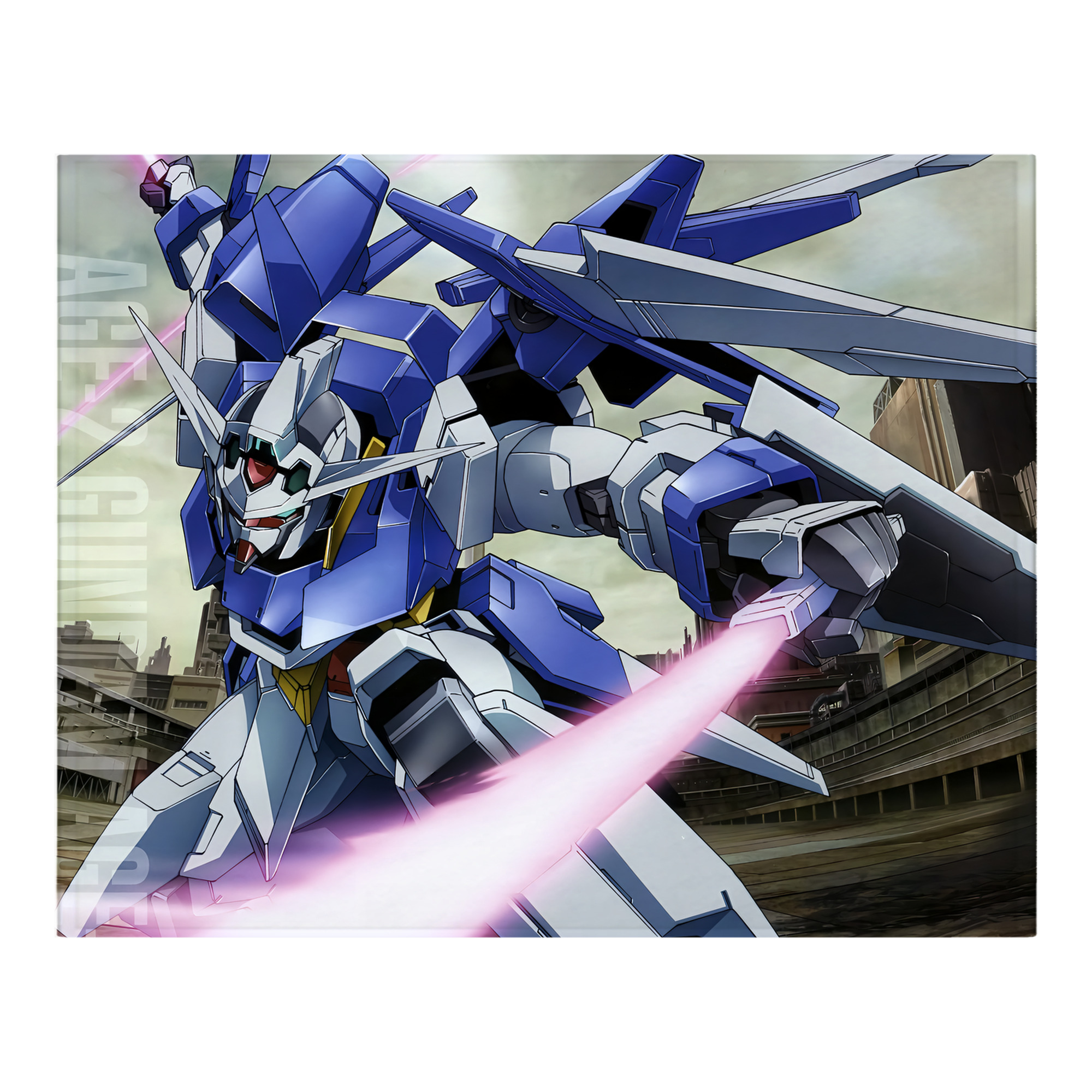 （画像用） 機動戦士ガンダム Mobile Suit Gundam フランネルブランケット・多サイズ対応（横型）