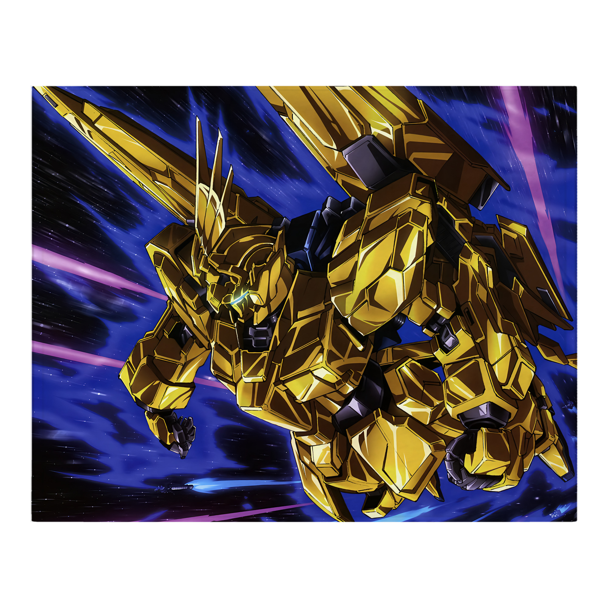 （画像用） 機動戦士ガンダム Mobile Suit Gundam フランネルブランケット・多サイズ対応（横型）
